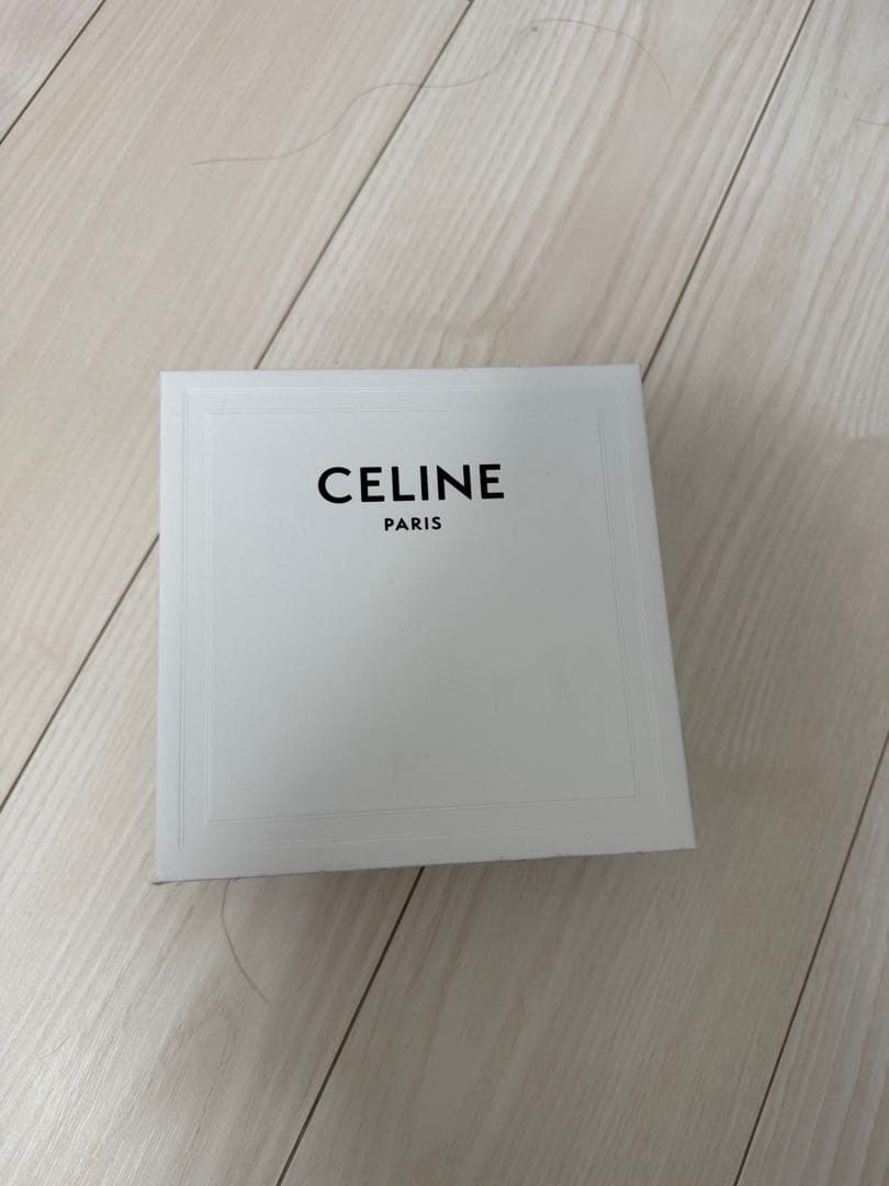 CELINE セリーヌ　ブラック ベルト ゴールドバックル
