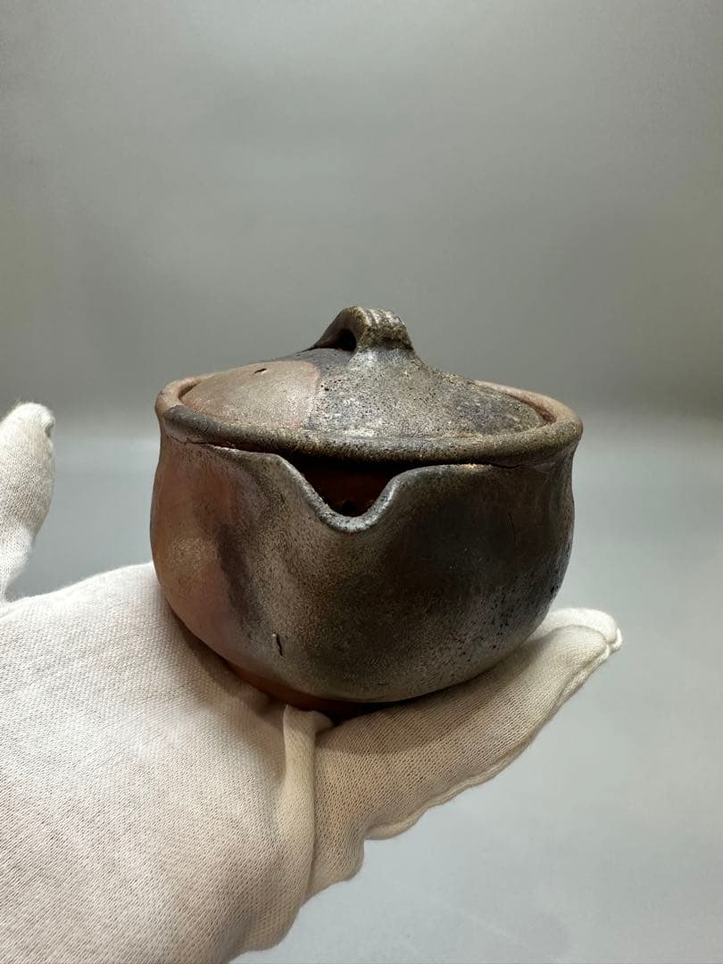 備前 煎茶器揃 五郎兵衛 共箱