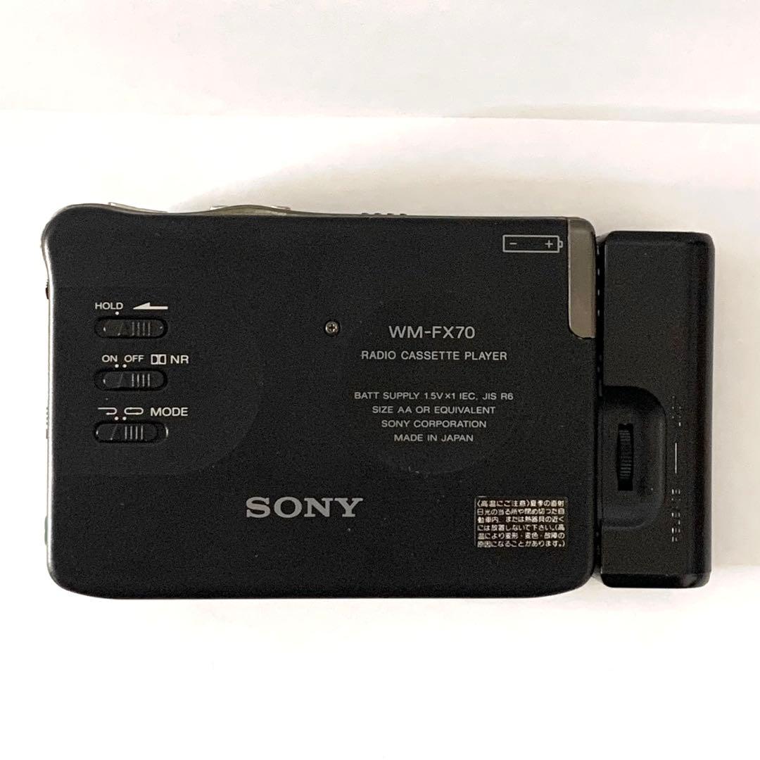 【整備品】SONY WALKMAN カセットウォークマン WM-FX70