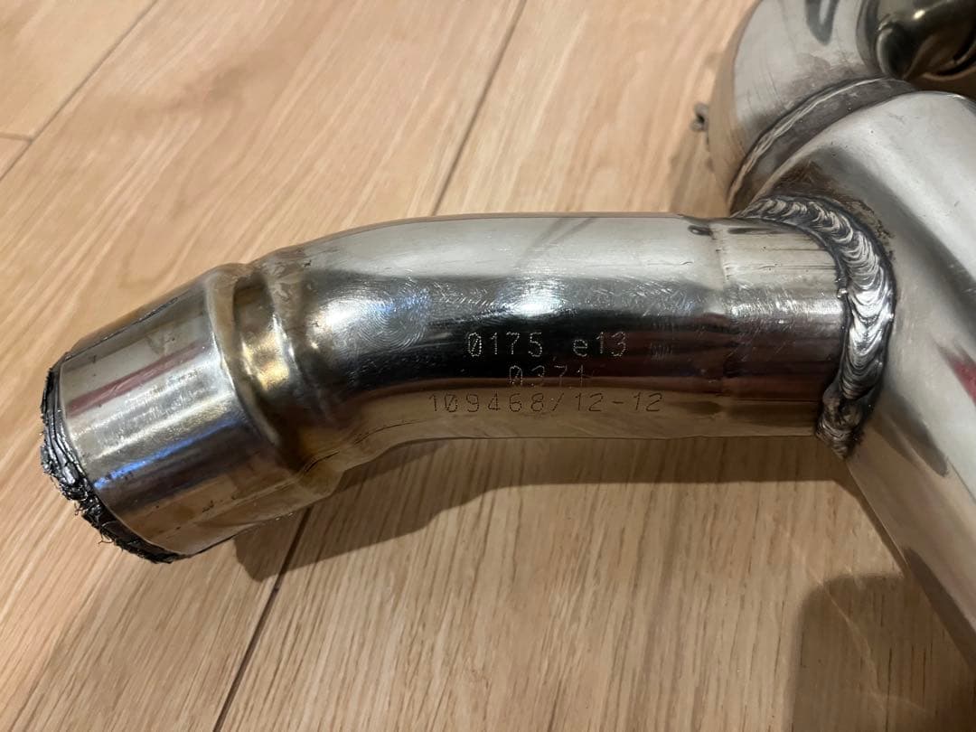 GSR400 デビルマフラー　カーボン　devil スリップオン