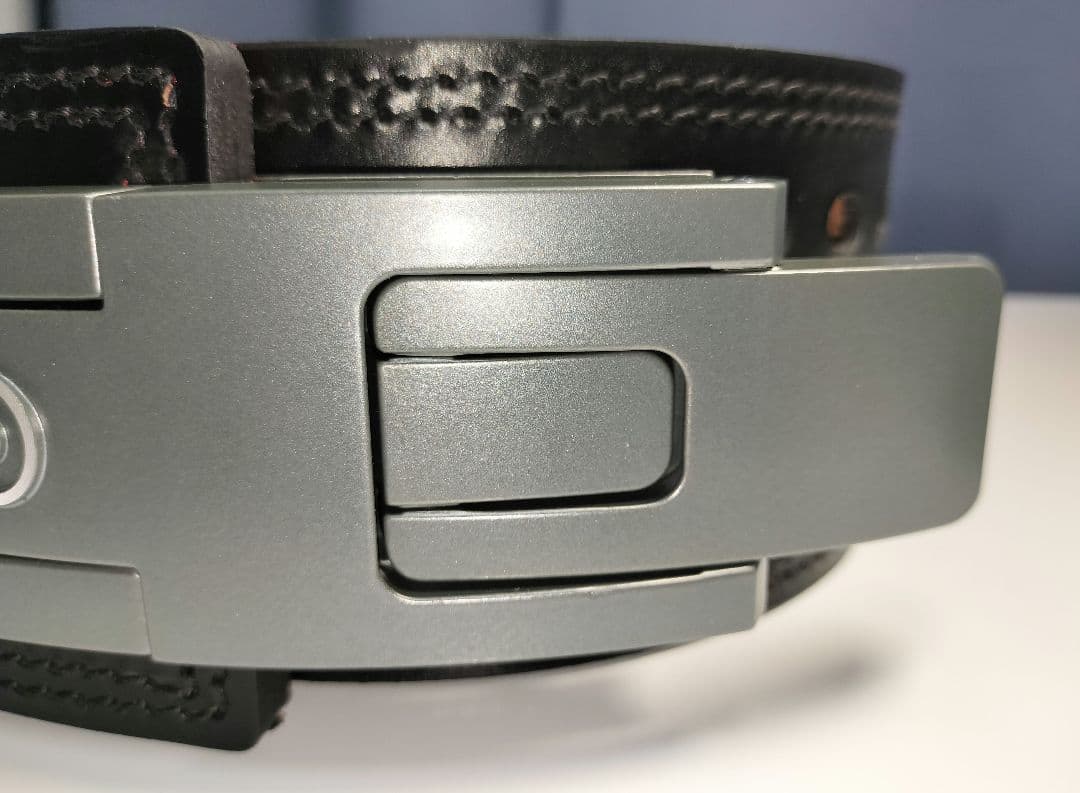 13mm【M】極美品 SBD パワーベルト ブラック/レッド パワーリフティング