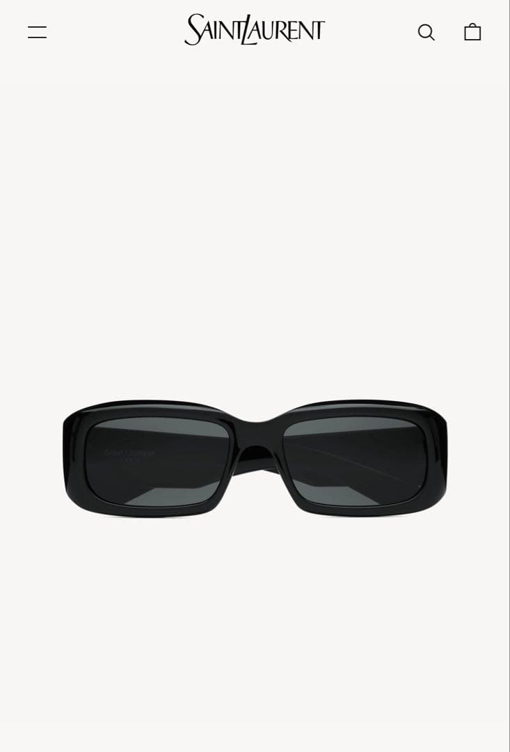 Taeyang愛用サングラス YSL SL809 001 サンローラン