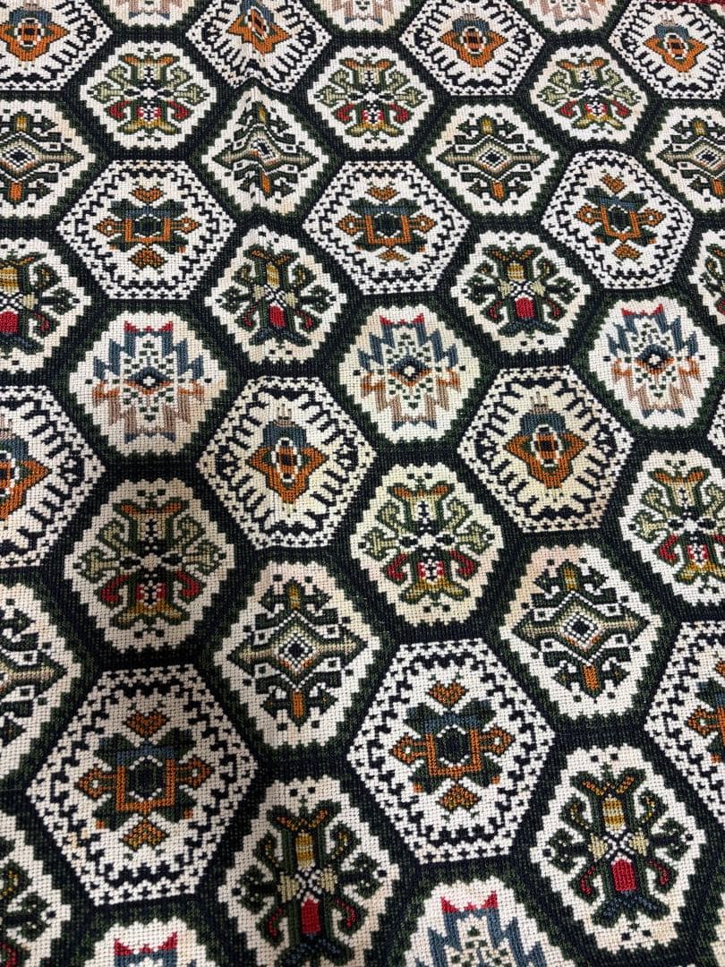 ヴィンテージ　絨毯　ラグ　レトロ