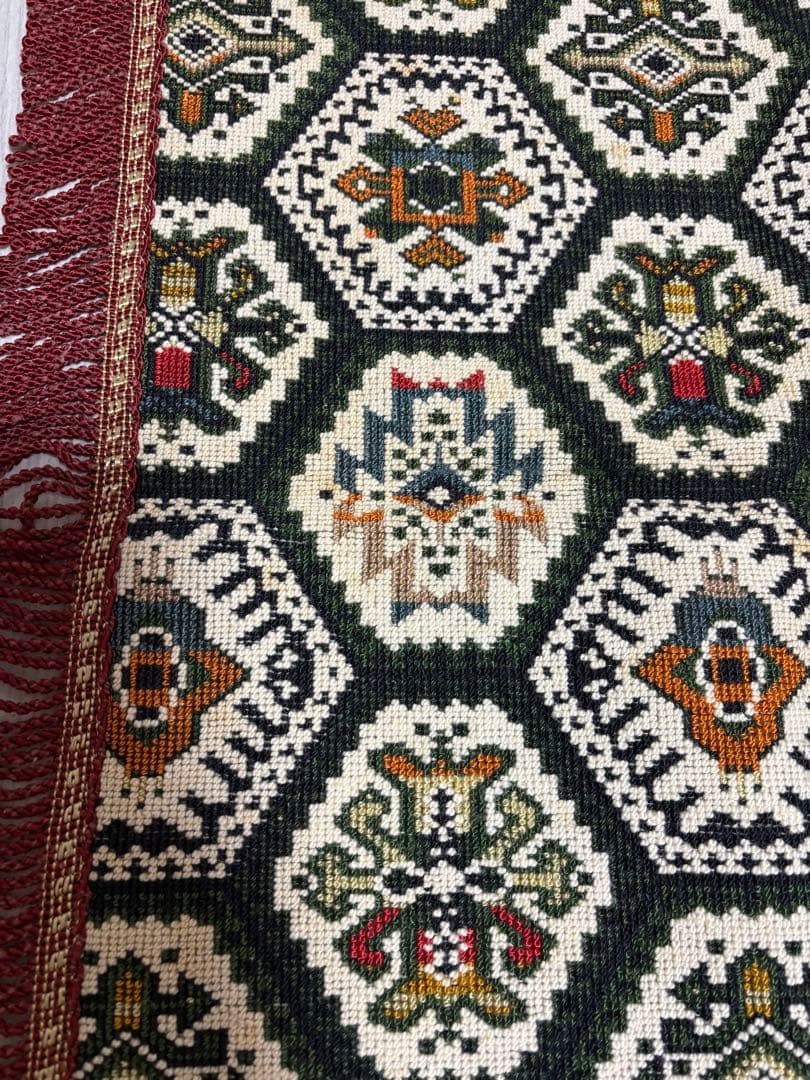 ヴィンテージ　絨毯　ラグ　レトロ