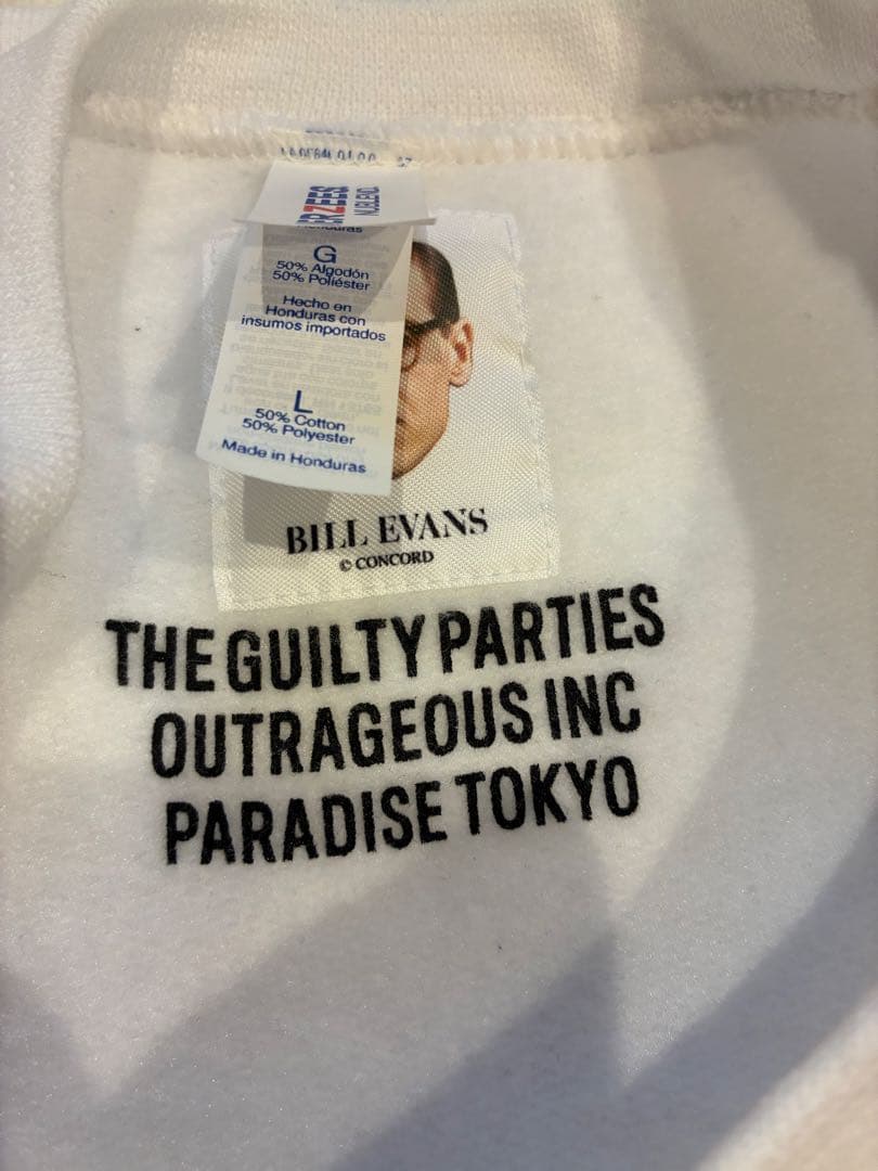 【新品未使用】ワコマリア ビルエヴァンス スウェット