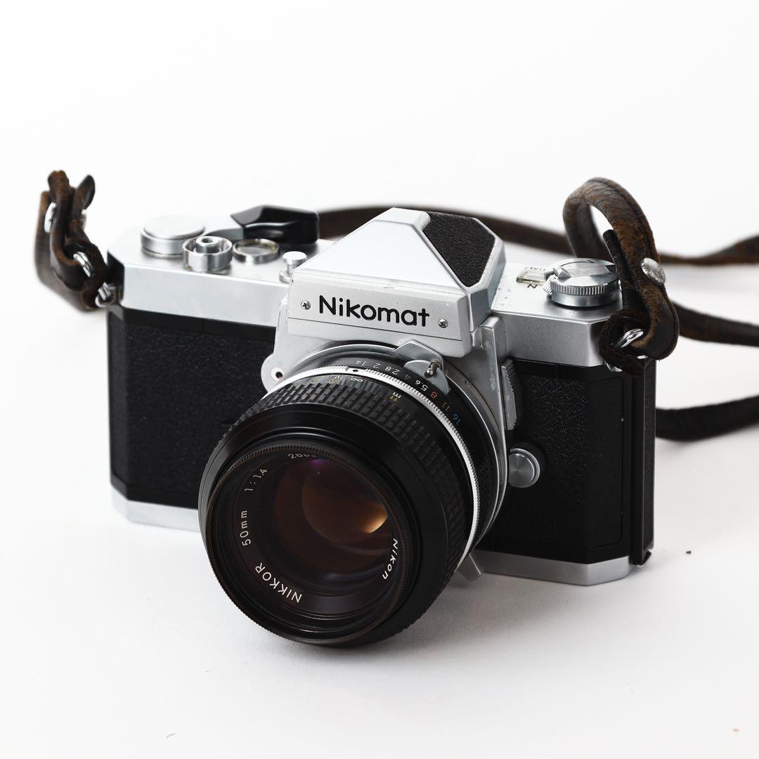 Nikon一眼レフ フィルムカメラNikomat ft 50mm F1.4