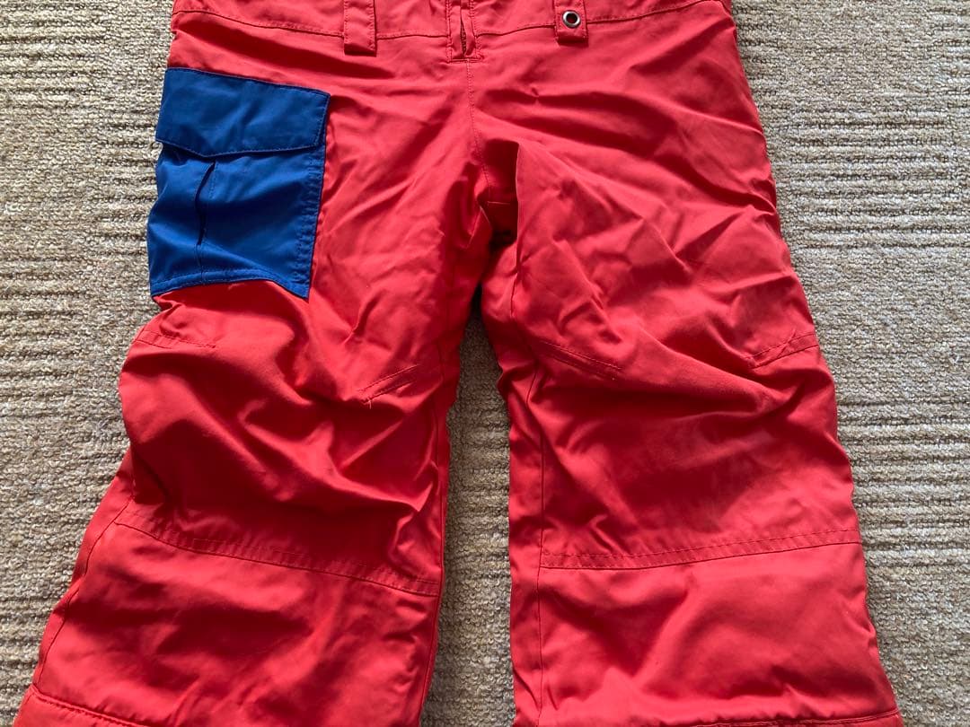 Burton DRYRIDE フード付きジャンプスーツ 赤青
