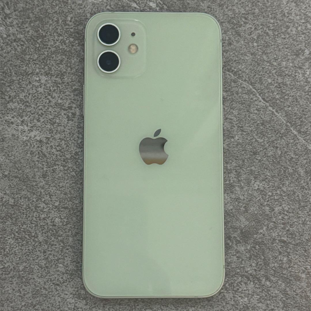 iPhone12 64GB グリーン SIMフリー 美品 箱付き 初期化済
