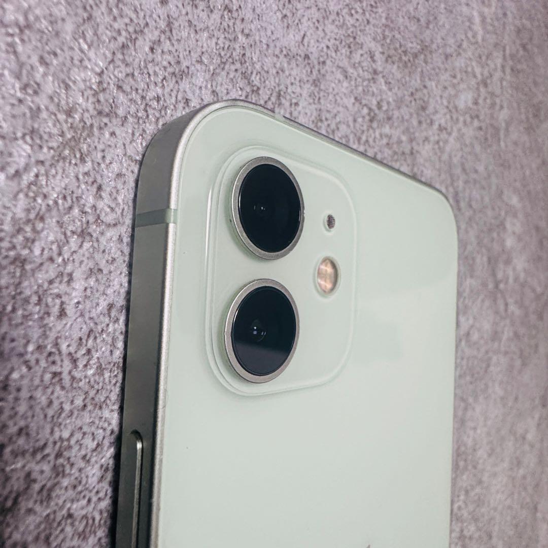 iPhone12 64GB グリーン SIMフリー 美品 箱付き 初期化済