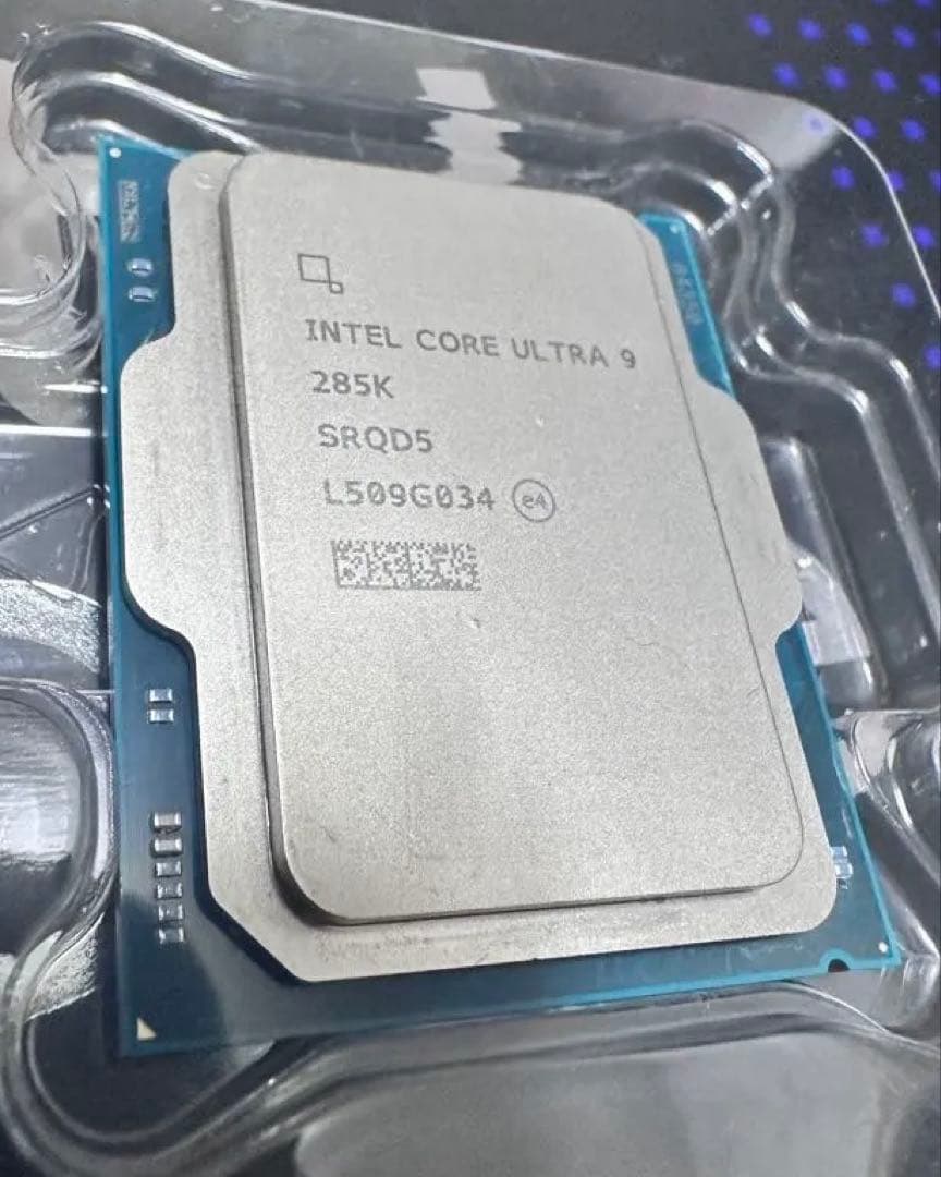 動作未確認 Intel Core Ultra 9 285K CPU ジャンク