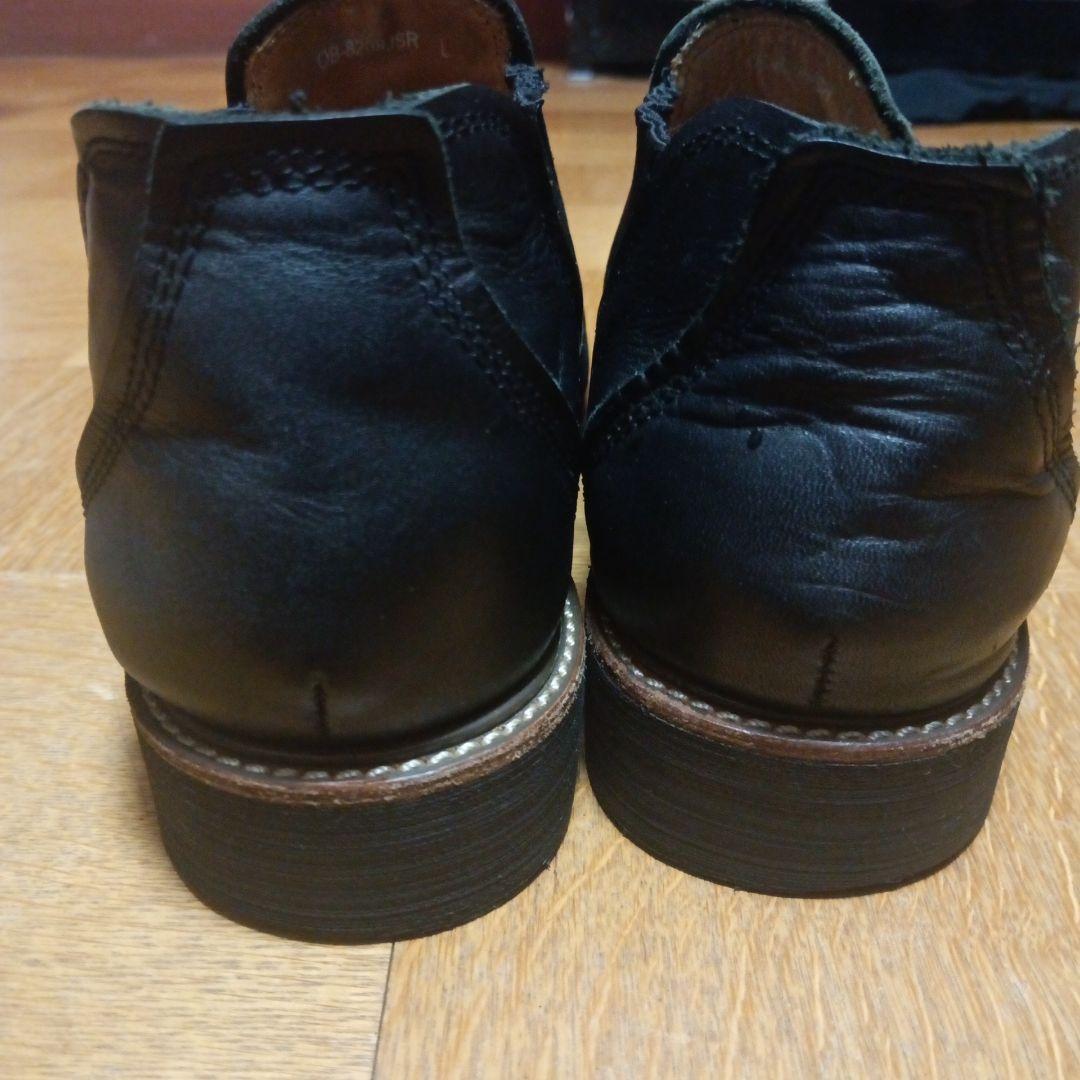 スローウェアライオン　ブーツ　黒レザー　L