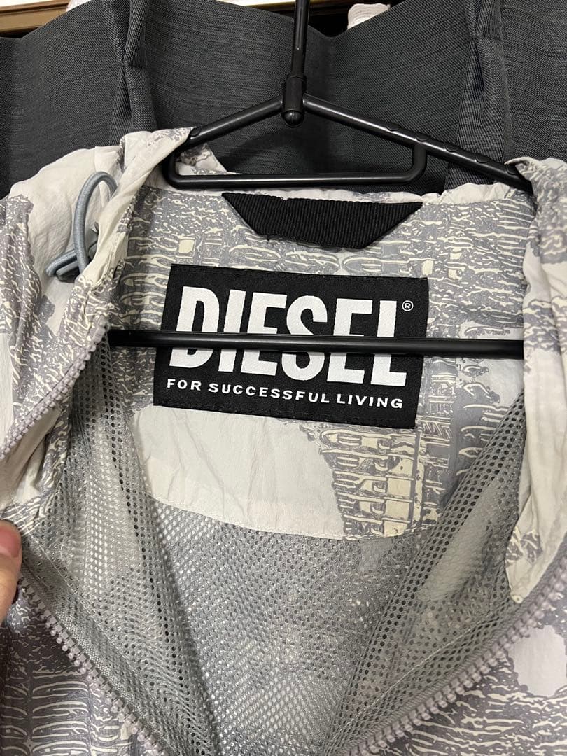 DIESEL カモフラージュナイロンジャケット