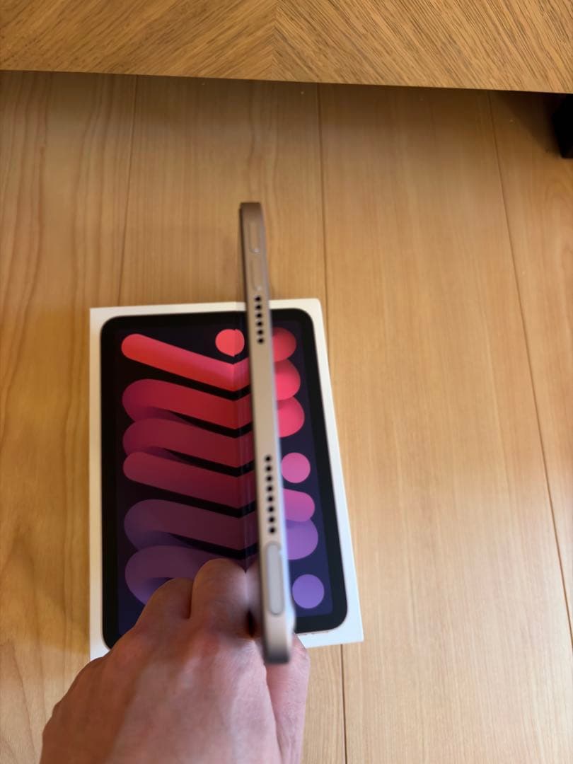 iPad mini（A17 Pro）128GB パープル＋純正フォリオ