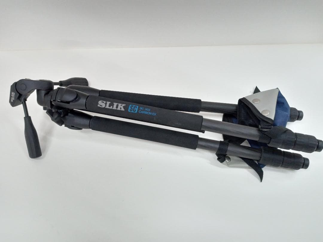 SLIK　スリック　SC303カーボン　カメラ　三脚　未使用のケース付き