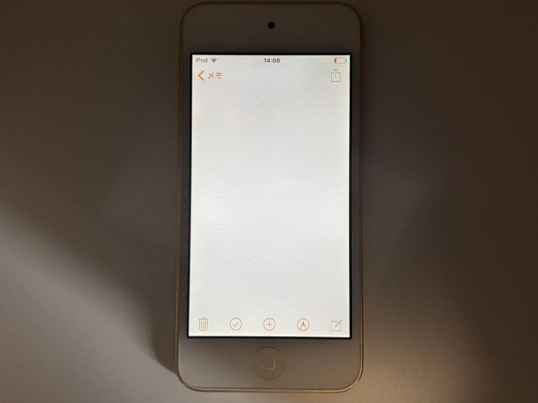 iPod touch第6世代 32GB ゴールド バッテリー交換済み 美品