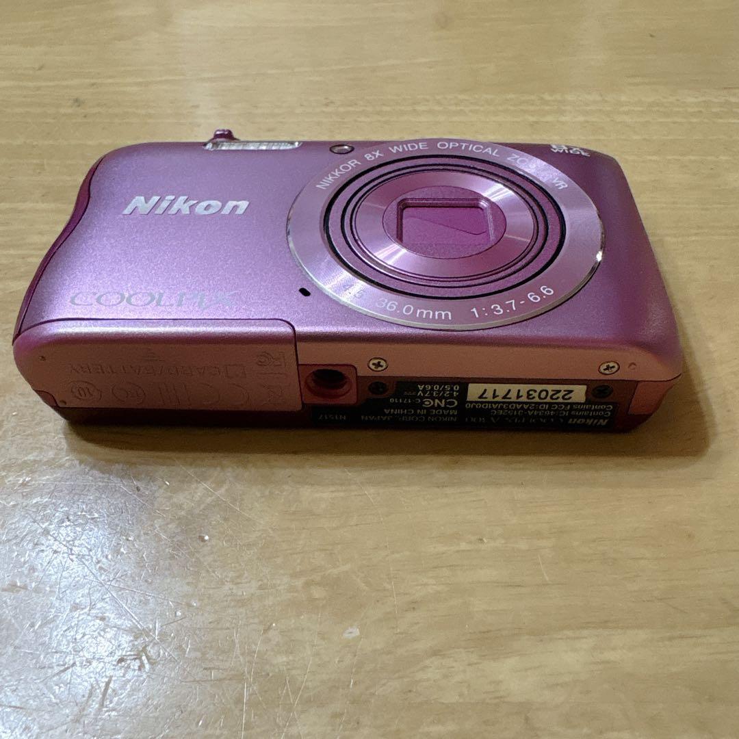 美品　動作品　Nikon COOLPIX A300ピンク