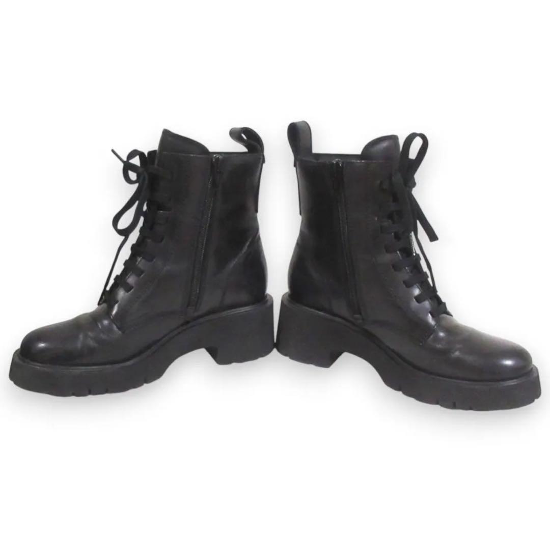 美品 CAMPER カンペールレザー レースアップ ショートブーツ サイズ36
