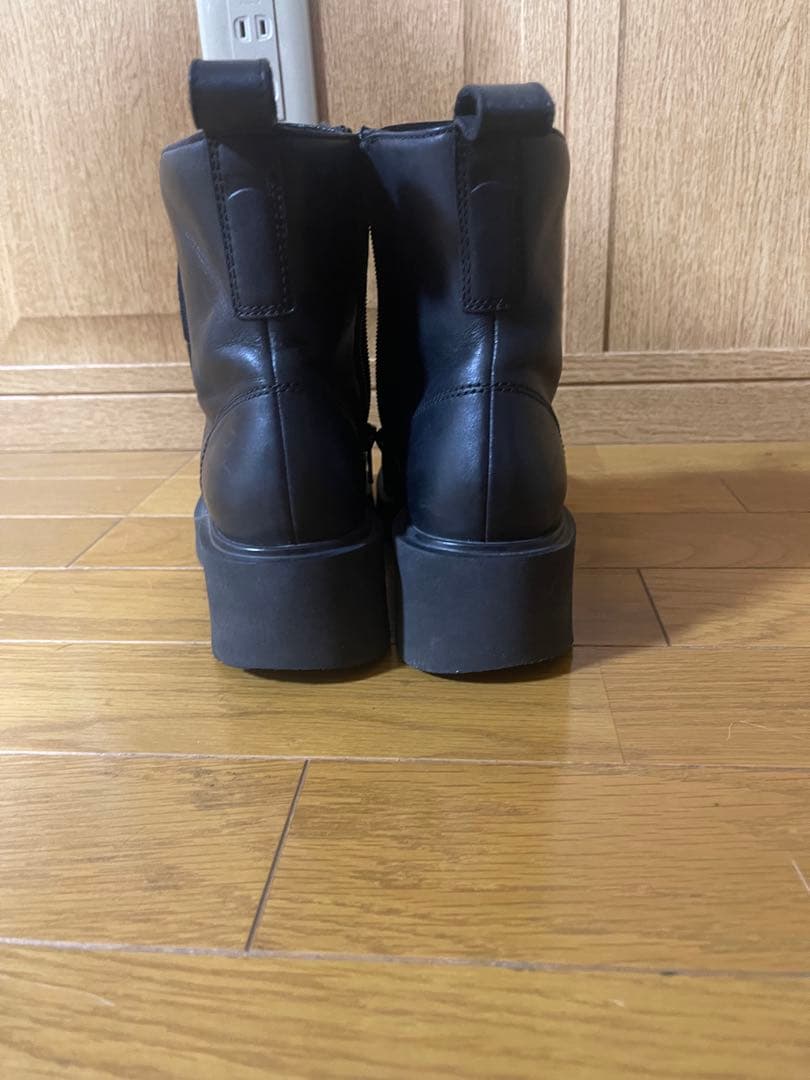 美品 CAMPER カンペールレザー レースアップ ショートブーツ サイズ36