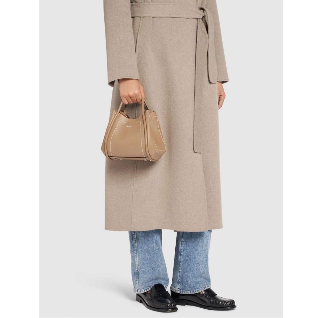 ⭕️タイムセール【美品】Maxmara marin ハンドバッグ ベージュ　xs