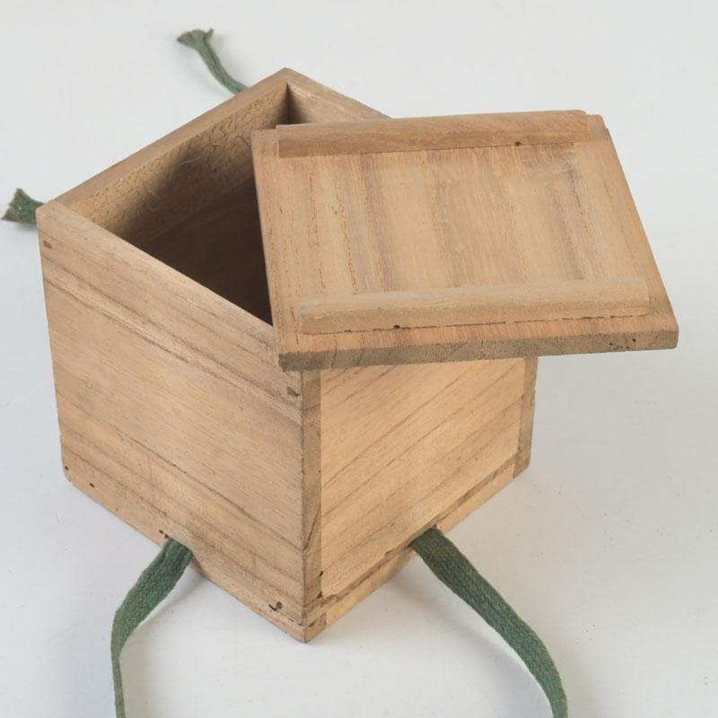 茶道具　黒漆　菊蒔絵　雪吹　棗　時代箱付　V　9812