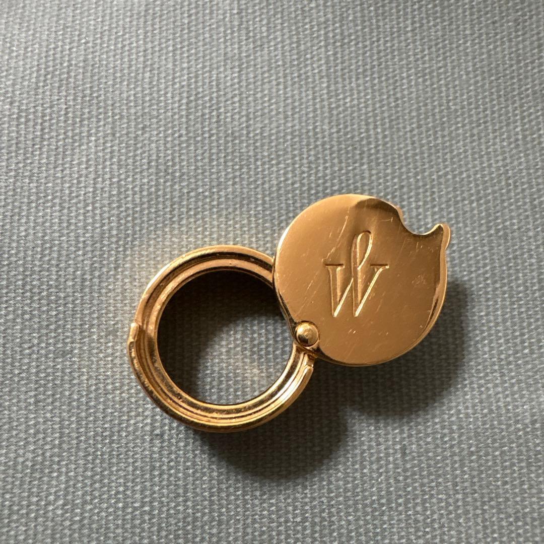 紫と黒のマーブル万年筆　ウォーターマン