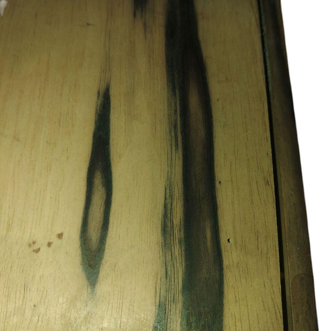 黒柿煙草盆　アンティーク　老木希少材