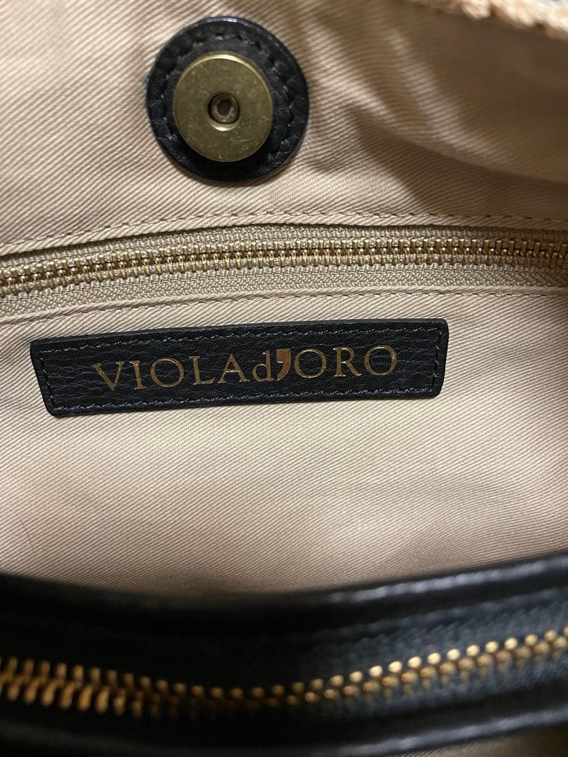VIOLAd'ORO ストローバッグ『なかっち』