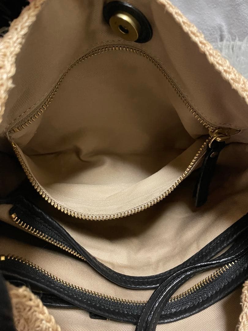 VIOLAd'ORO ストローバッグ『なかっち』