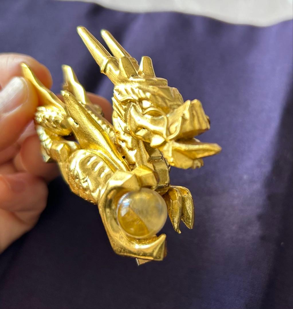 【美品】五月人形　12号　平安武久作　兜飾り　金　ゴールド