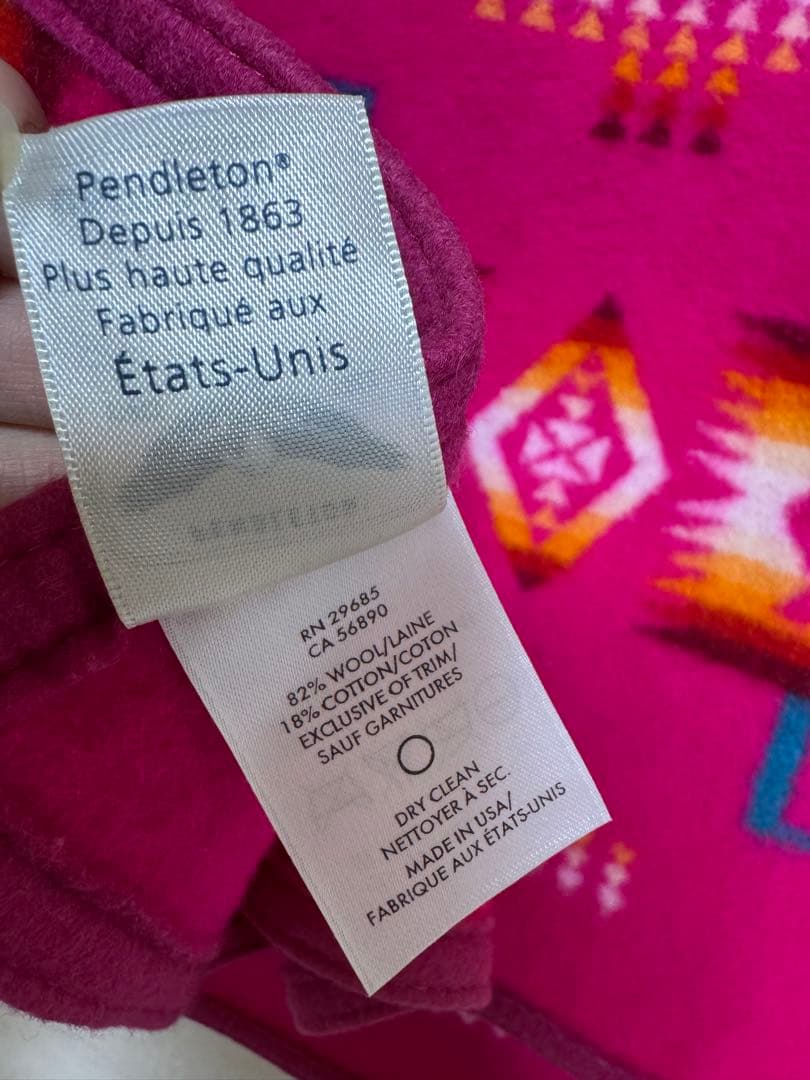 ペンドルトン　ブランケット ピンク　②