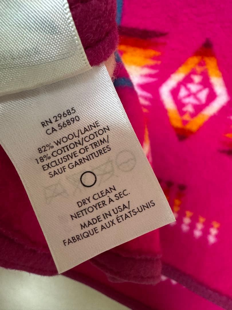 ペンドルトン　ブランケット ピンク　②