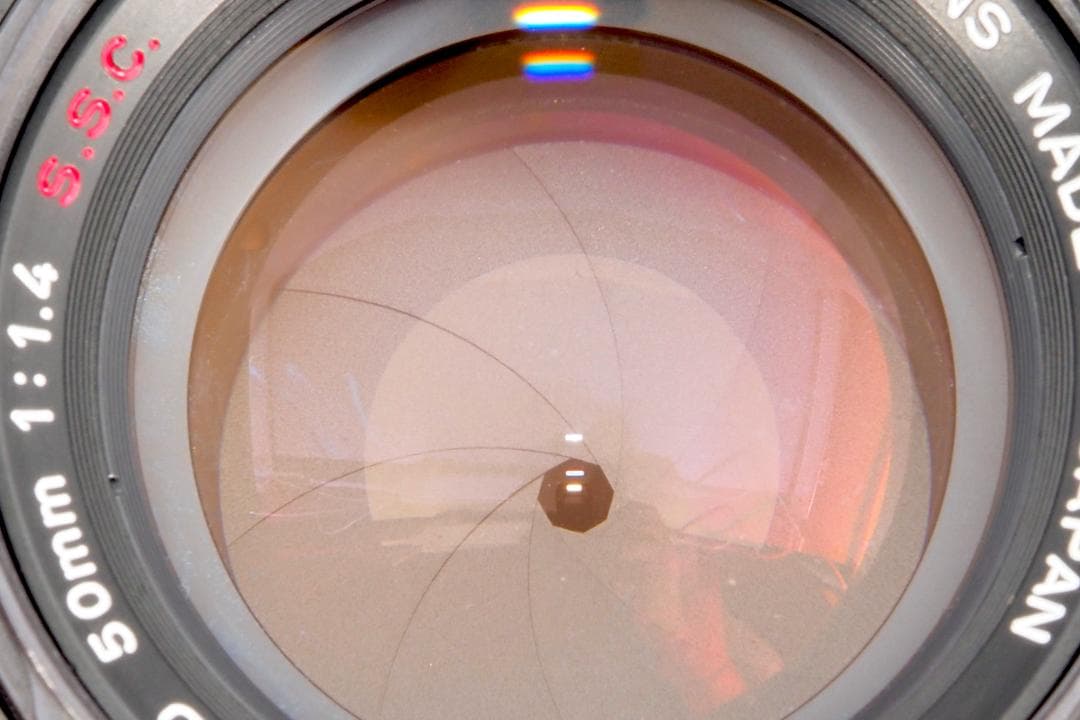 Canon AE-1 P 黒 50mm f/1.4 S.S.C. 分解整備済