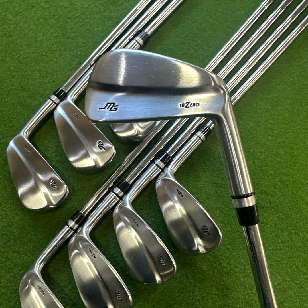 美品 三浦技研 TBZERO #3-PW 8本 モーダス120 S