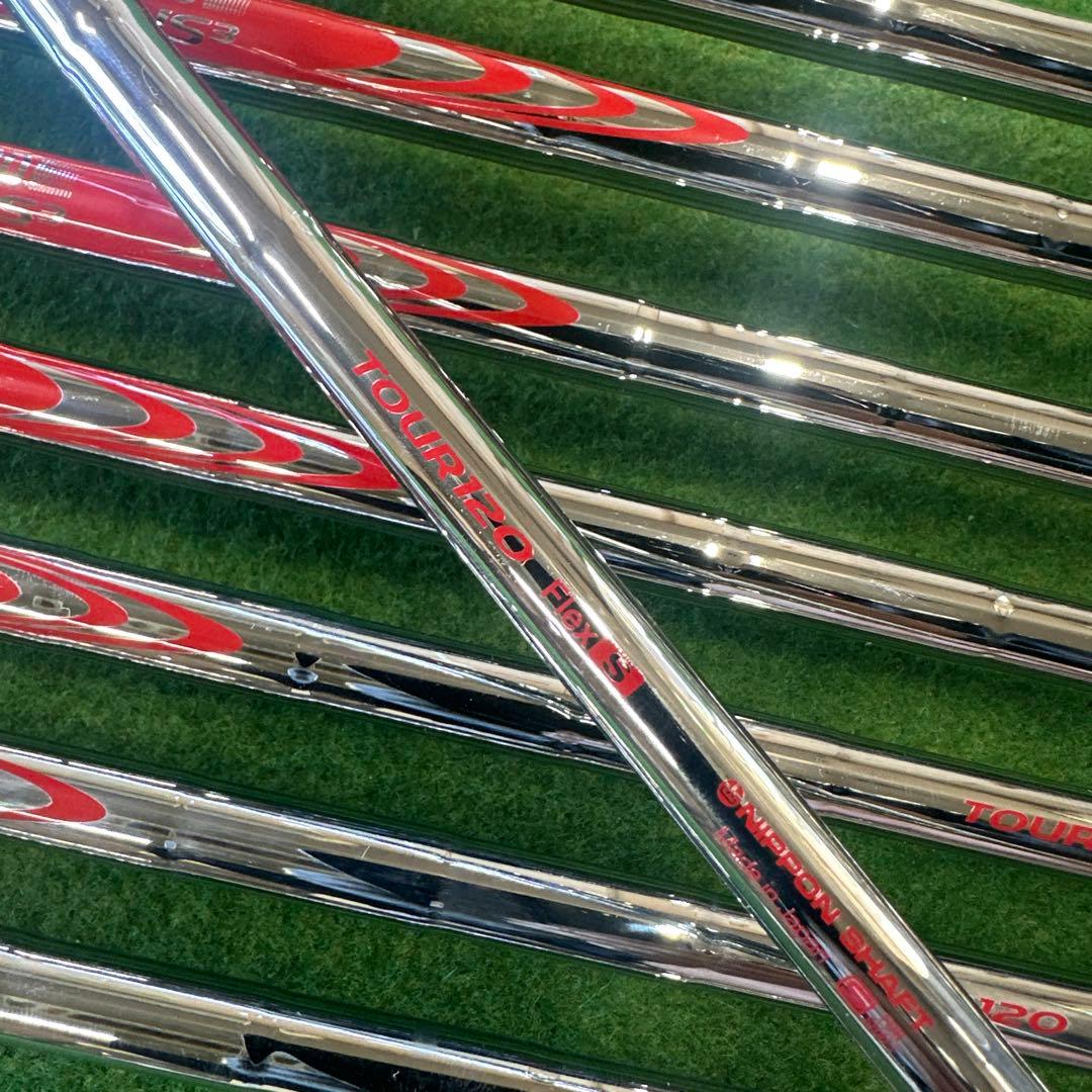 美品 三浦技研 TBZERO #3-PW 8本 モーダス120 S