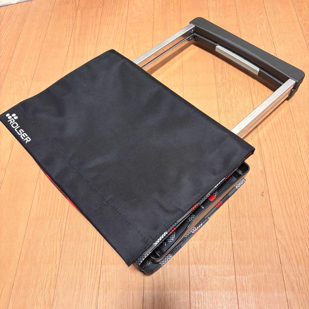 ロルサー Plegamatic 折りたたみ式 ショッピングカート 軽量 大容量