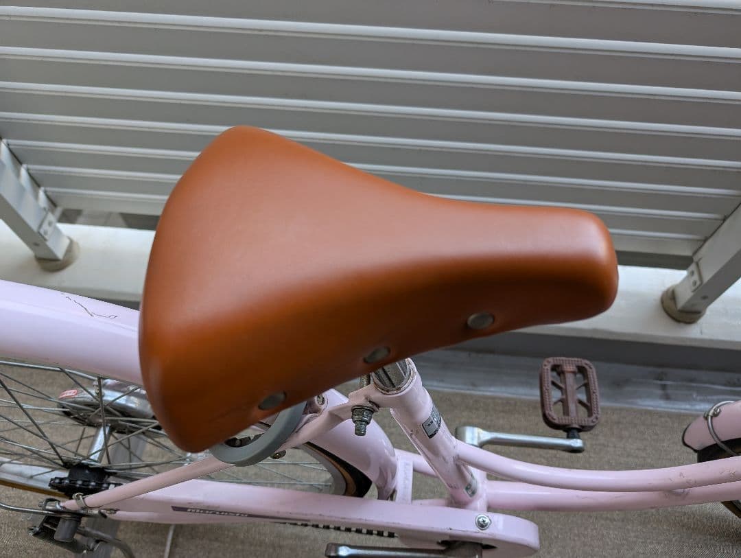 【引き取り限定】子供用自転車 ピンク 24インチ 東京都江東区