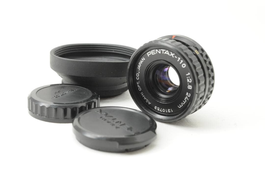 PENTAX ペンタックス 110用単焦点レンズ3点とフィルター9点セット