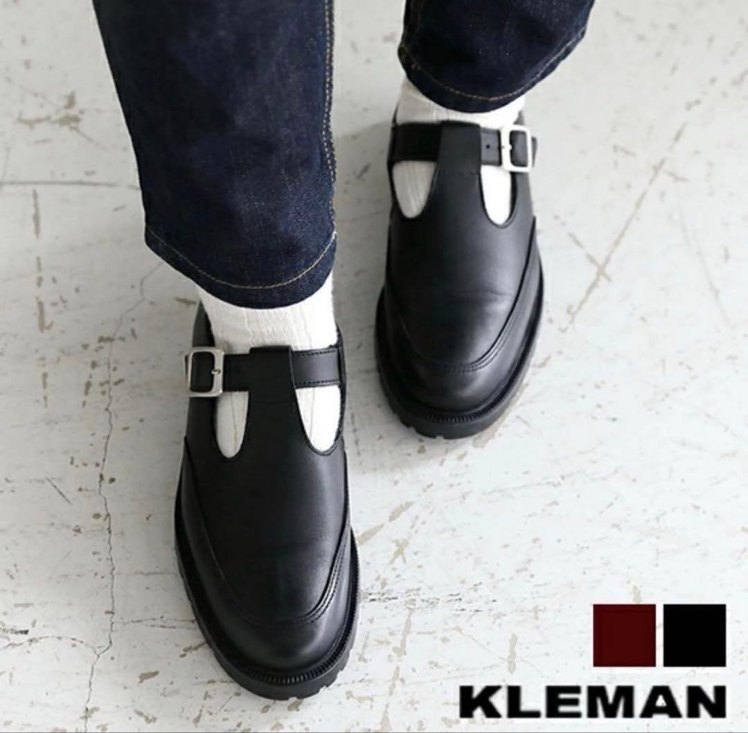 KLEMAN DAISY Tストラップ付き　レザーシューズ　レディース　クレマン