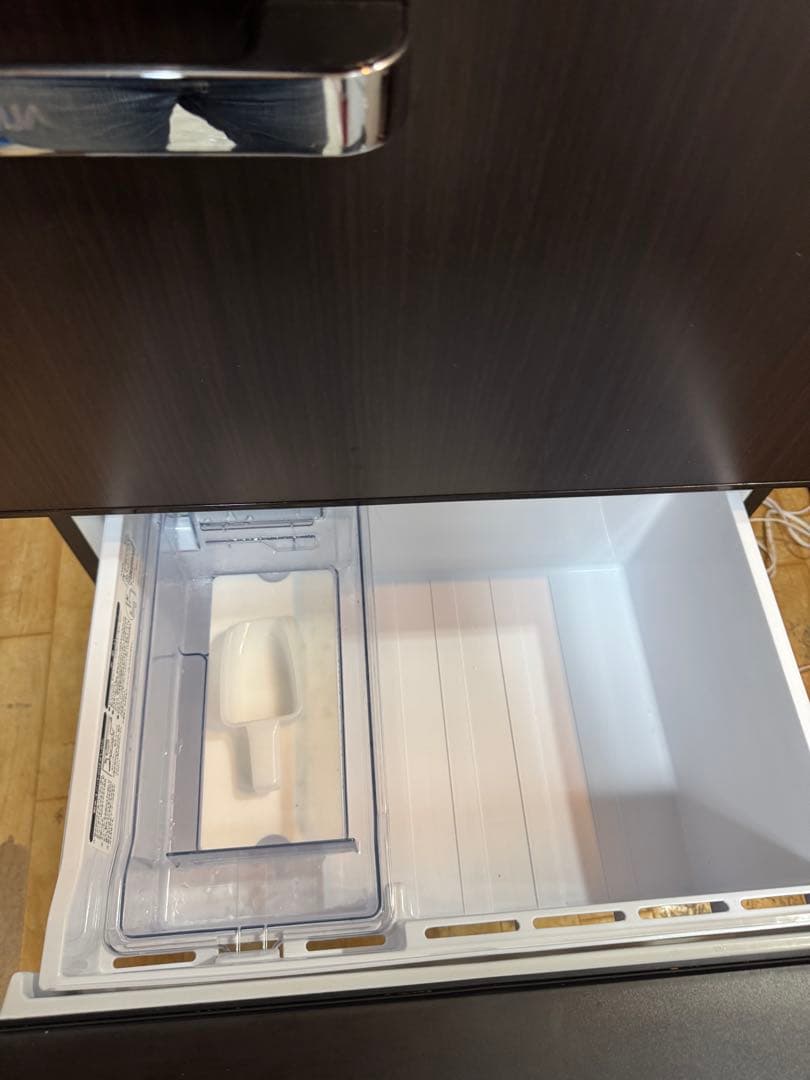 ダークブラウン 2ドア冷蔵庫　AQR-SV27K 仙台市配達無料