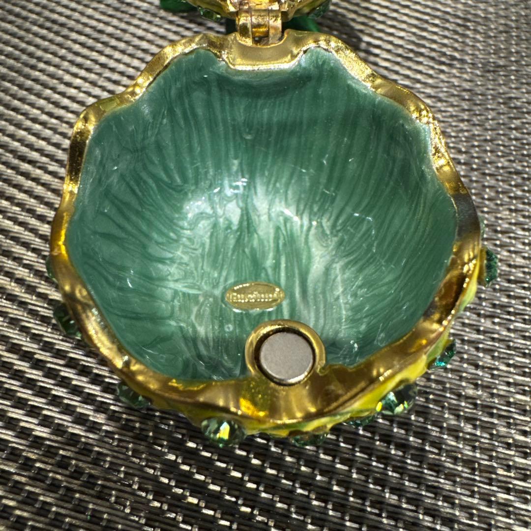 【美品】RUCINNI ジュエリーケース ヴィンテージ パイナップル