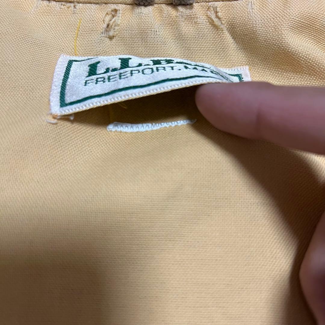 usa製 80s L.L.Bean エルエルビーン コーチジャケット チンスト