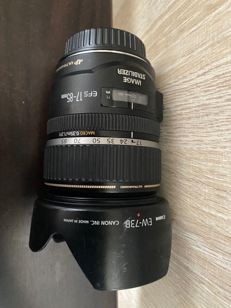 レンズ(ズーム) canon EF17mm-85mm f4-5.6