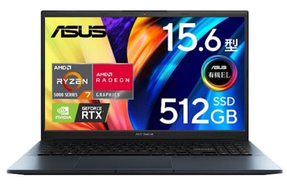 超美品 ASUS Vivobook Pro 15 OLED / GPU搭載モデル