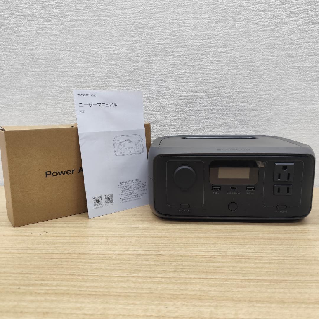 ⭐セール❗【公式認定整備済品】EcoFlow  3 ポータブル電源