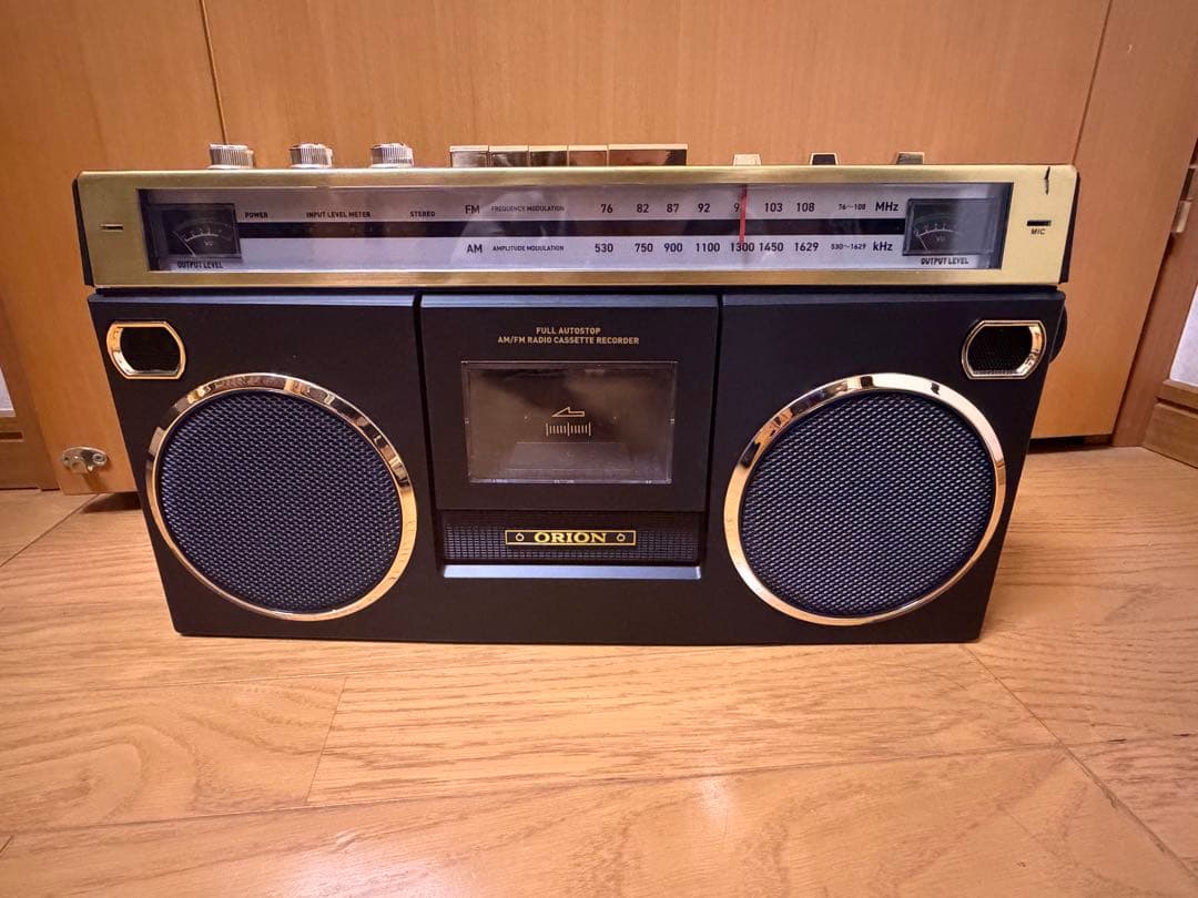 【単1電池6つ付き】ORION SCR-B7 　ラジカセ