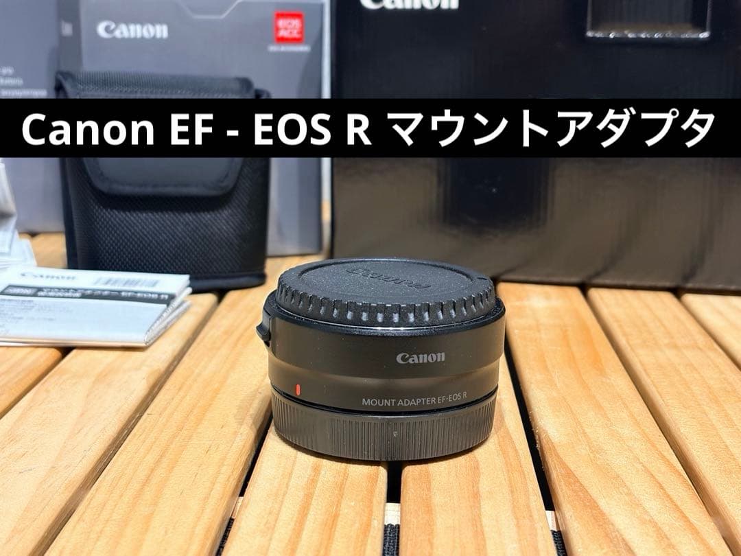 Canon マウントアダプタ EF-EOS R+ EFレンズ2本セット