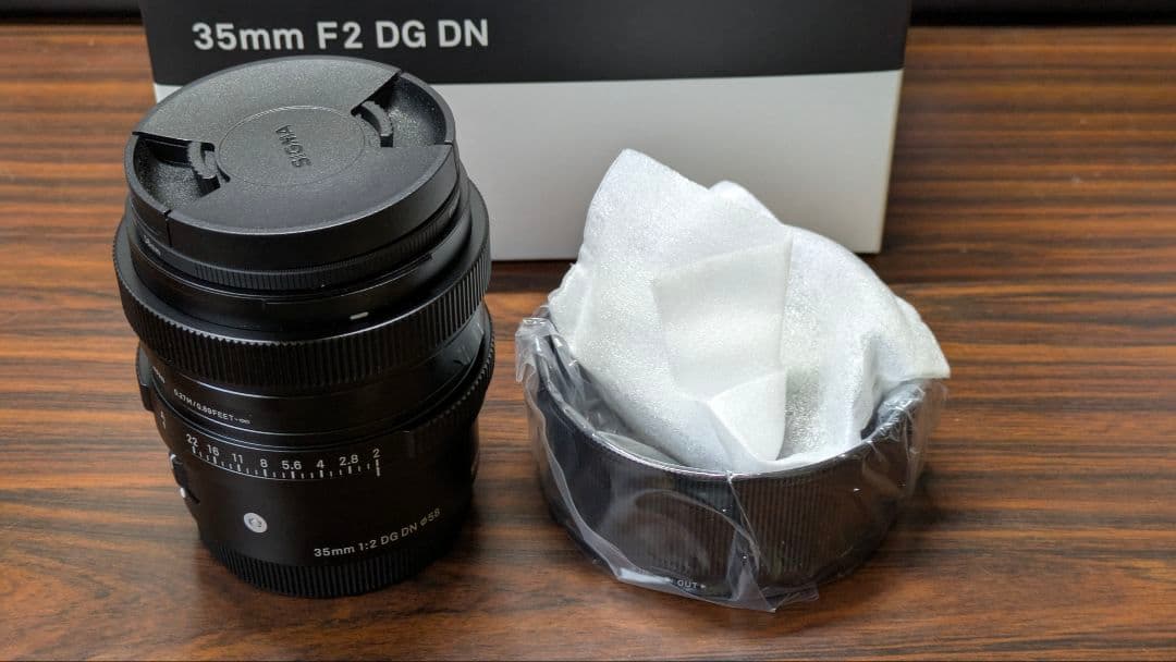 SIGMA【新同品】35mm F2 DG DN ソニー α Eマウント Sony