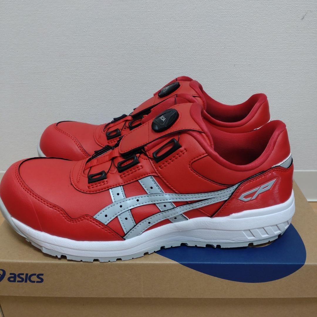新品未使用 ASICS WINJOB CP306 BOA 26.5cm RED