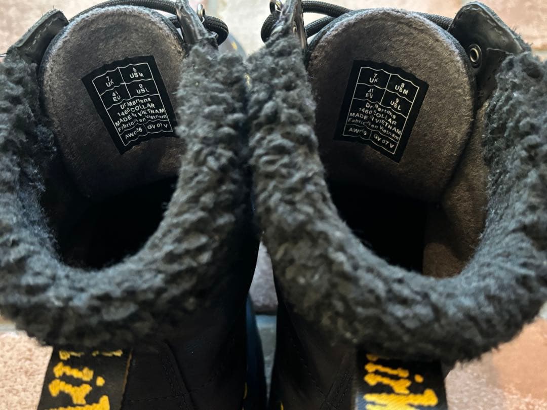 ドクターマーチン1460 Collar ブラック 9 26cm相当