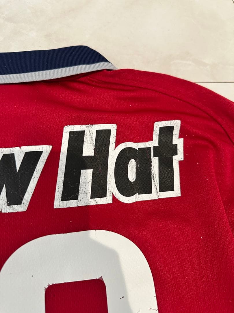 鹿島アントラーズ NIKE ホーム長袖ユニフォーム天皇杯優勝ワッペン付